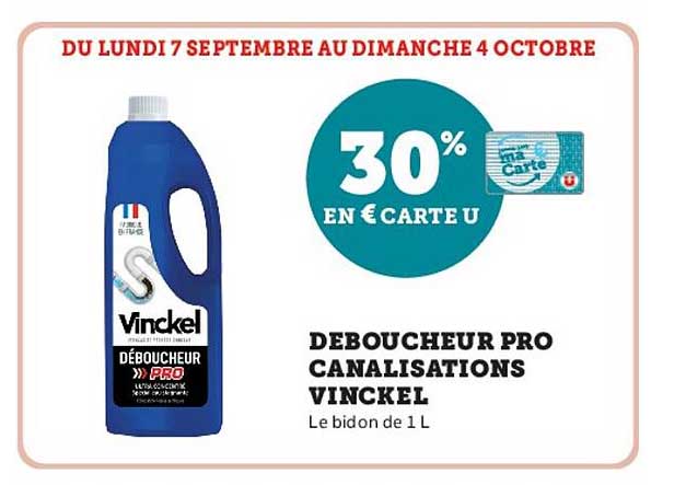 DEBOUCHEUR PRO CANALISATIONS VINCKEL