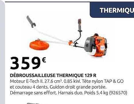 DÉBROUSSAILLEUSE THERMIQUE 129 R