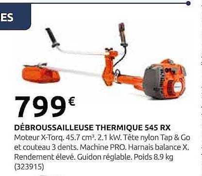 DÉBROUSSAILLEUSE THERMIQUE 545 RX
