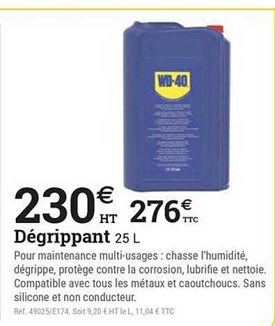 Dégrippant 25 L
