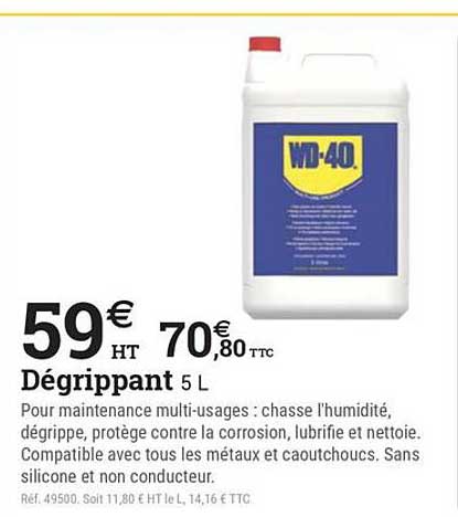 Dégrippant 5 L