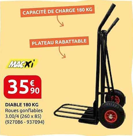 DIABLE 180 KG