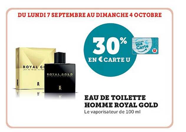 EAU DE TOILETTE HOMME ROYAL GOLD