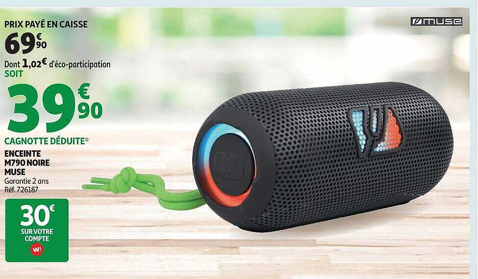 ENCEINTE M790 NOIRE MUSE