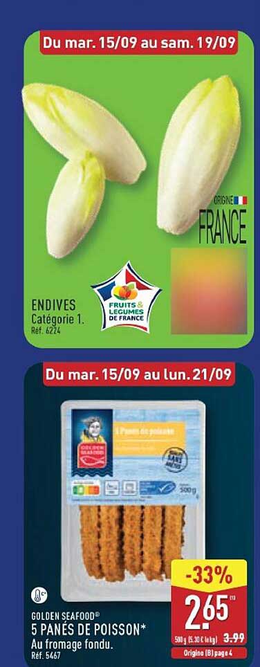 ENDIVES Catégorie 1. Réf. 624