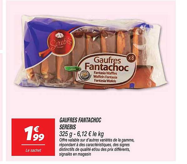 GAUFRES FANTACHOC SEREBIS