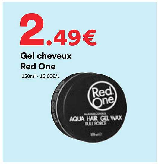 Gel cheveux Red One