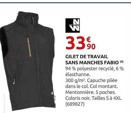 GILET DE TRAVAIL SANS MANCHES FABIO (4)