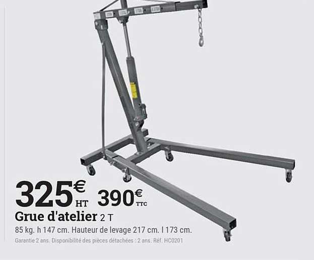 Grue d'atelier 2 T