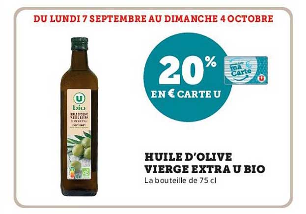 HUILE D’OLIVE VIERGE EXTRA U BIO
