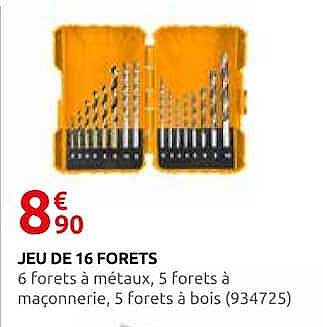 JEU DE 16 FORETS