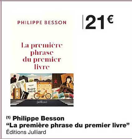 La première phrase du premier livre