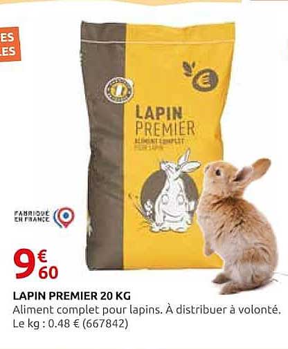 LAPIN PREMIER 20 KG