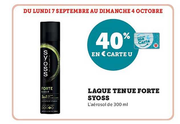 LAQUE TENUE FORTE SYOSS