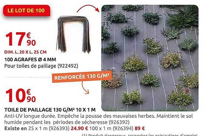 LE LOT DE 100