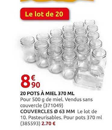 Le lot de 20