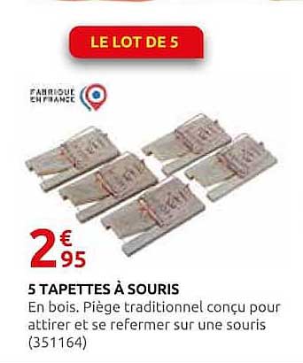 LE LOT DE 5