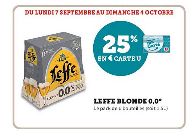LEFFE BLONDE 0,0°