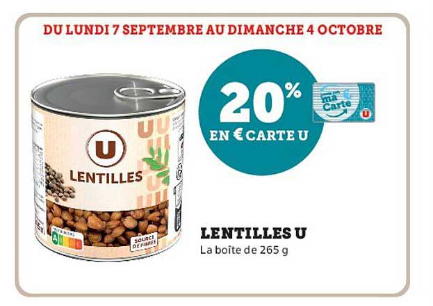 LENTILLES U