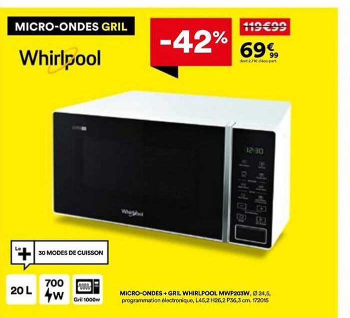 MICRO-ONDES GRIL Whirlpool