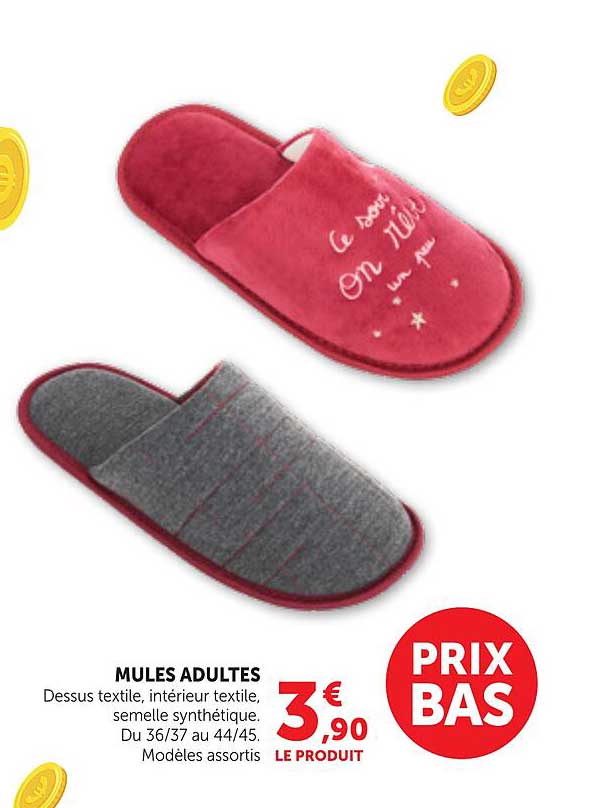 MULES ADULTES