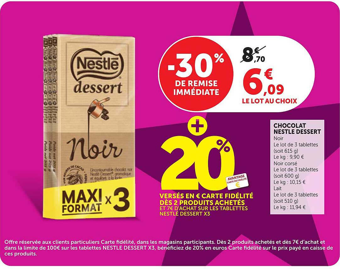 NESTLE DESSERT X3