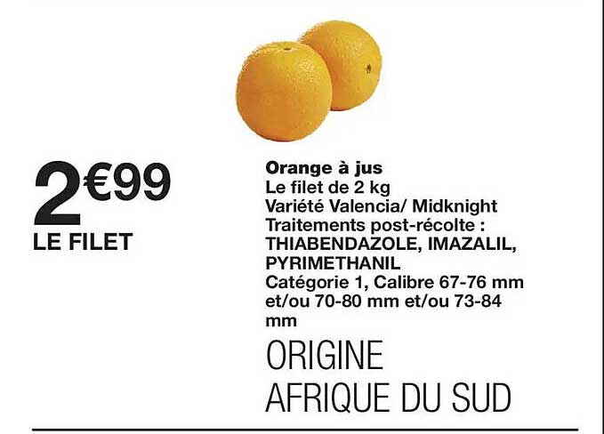 Orange à jus