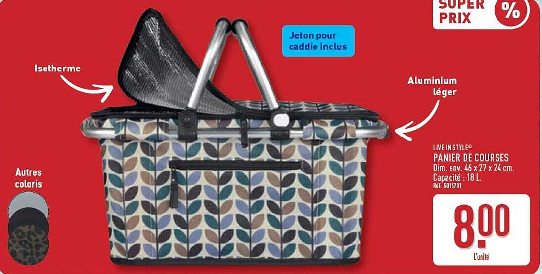 PANIER DE COURSES