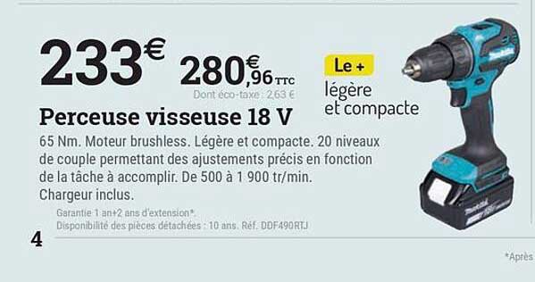 Perceuse visseuse 18 V