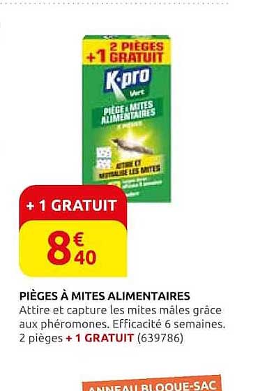 PIÈGES À MITES ALIMENTAIRES