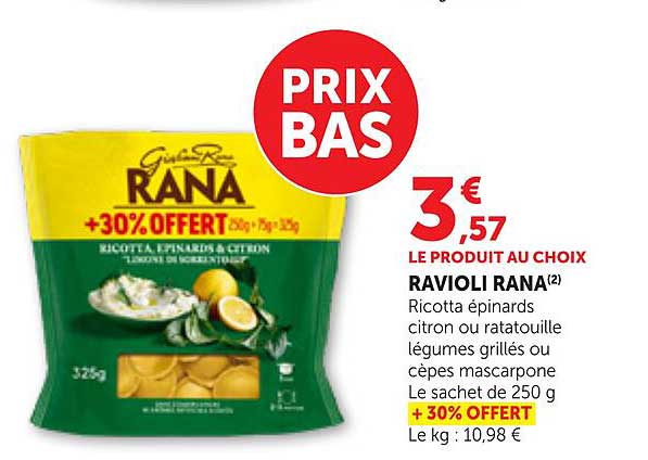 PRIX BAS