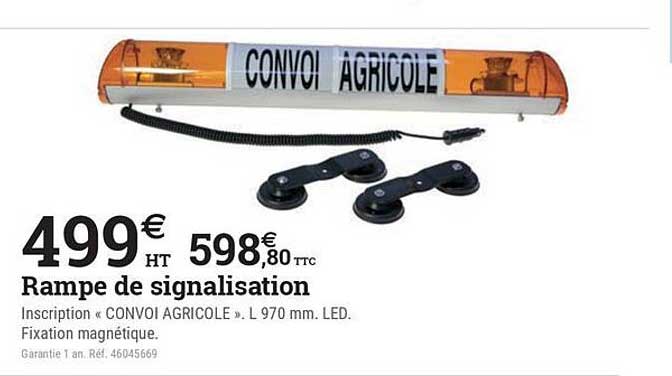 Rampe de signalisation