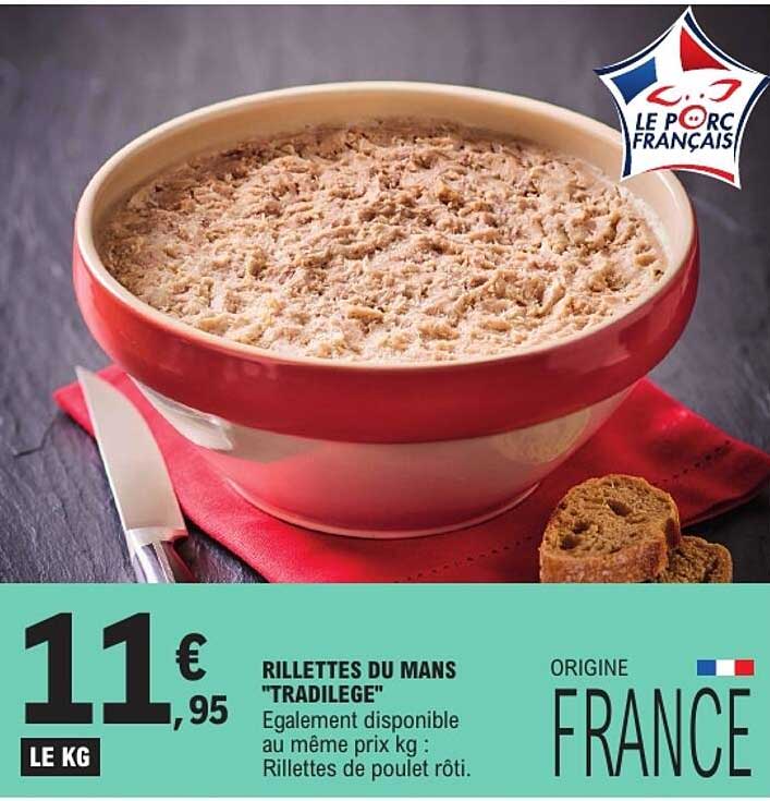 RILLETTES DU MANS "TRADILEGE"