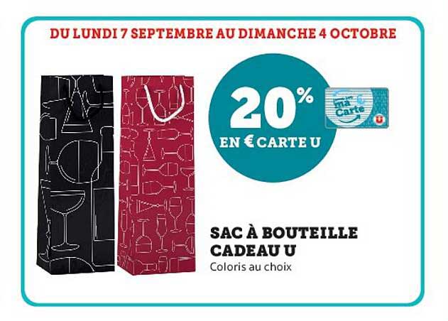SAC À BOUTEILLE CADEAU U