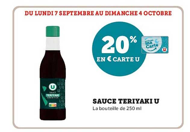 SAUCE TERIYAKI U