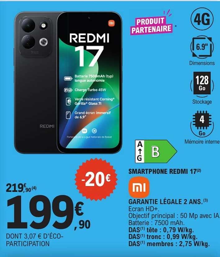 SMARTPHONE REDMI 17