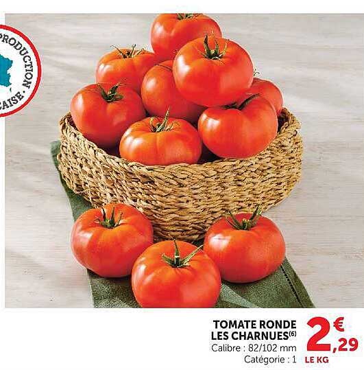 TOMATE RONDE LES CHARNUES(6)