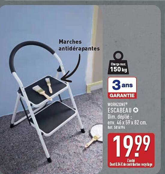 WORKZONE® ESCABEAU