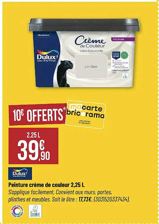 10€ OFFERTS*