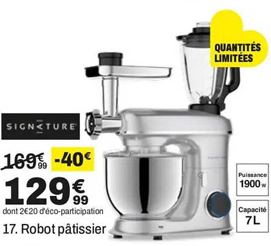 17. Robot pâtissier