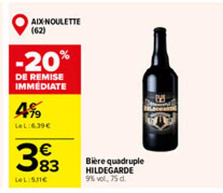 -20% DE REMISE IMMEDIATE