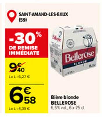 -30% DE REMISE IMMÉDIATE
