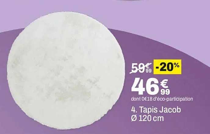 4. Tapis Jacob Ø 120 cm
