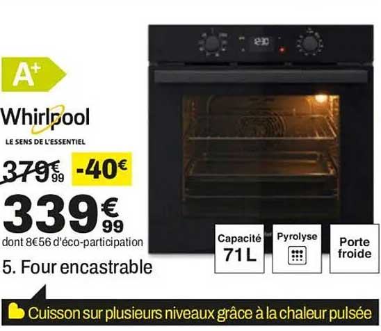 5. Four encastrable