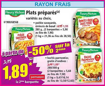 -50% sur la 2ème