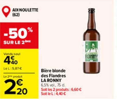 -50% SUR LE 2ÈME