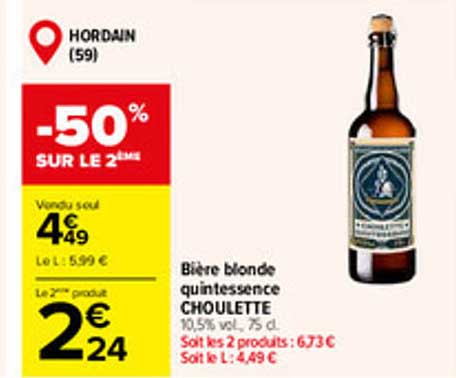 -50% SUR LE 2ème