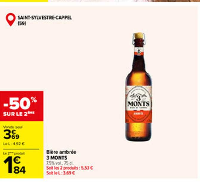 -50% SUR LE 2ÈME
