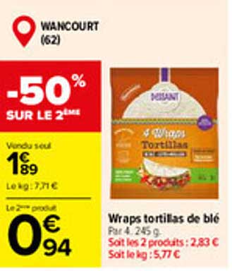 -50% SUR LE 2ème