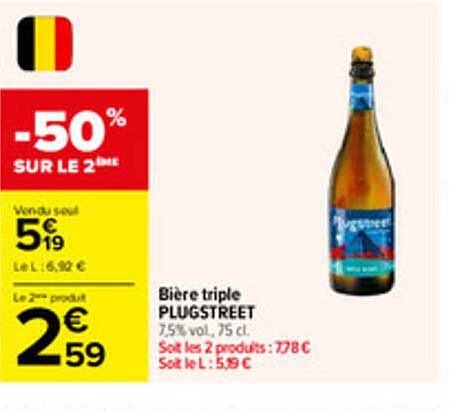 -50% SUR LE 2ÈME